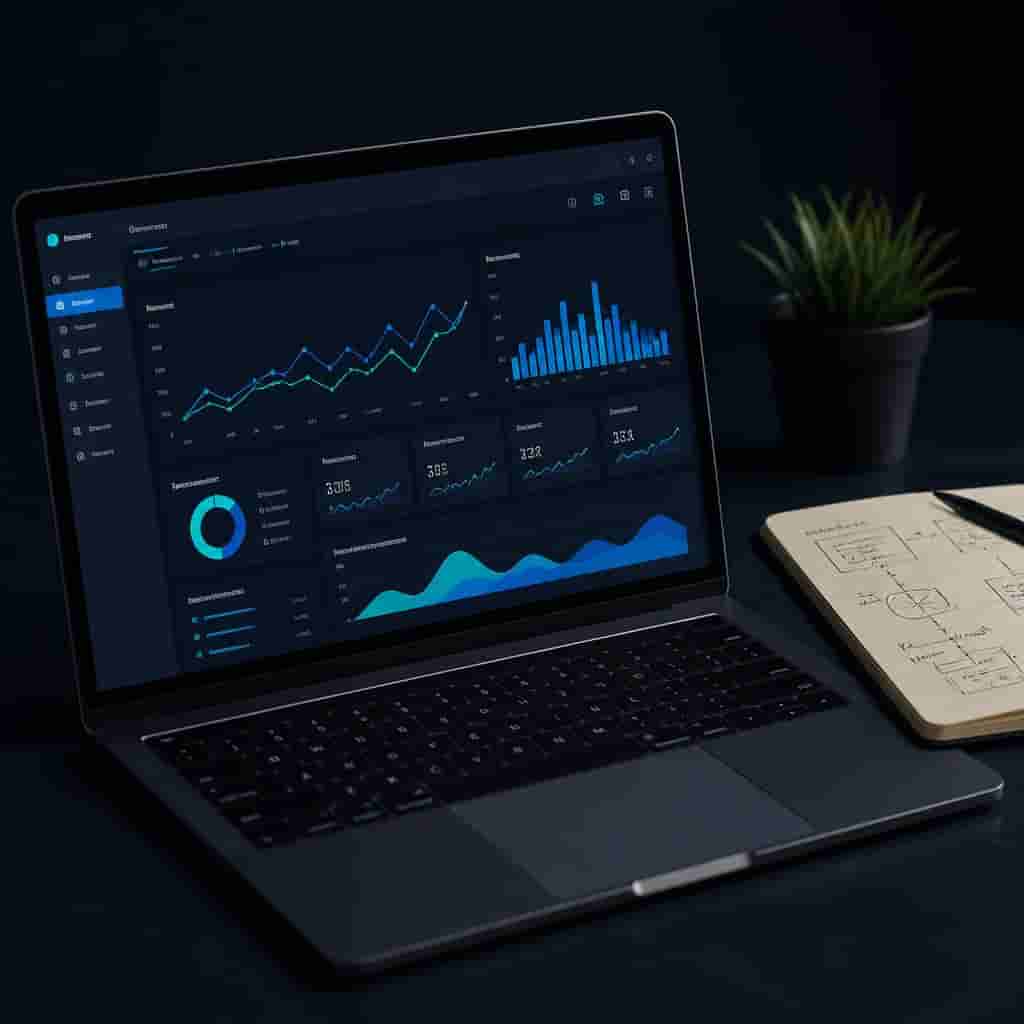 Core Web Vitals performance dashboard